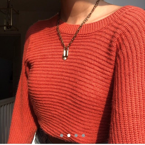 burnt orangeπ§‘ fall sweater - Picture 2 of 4